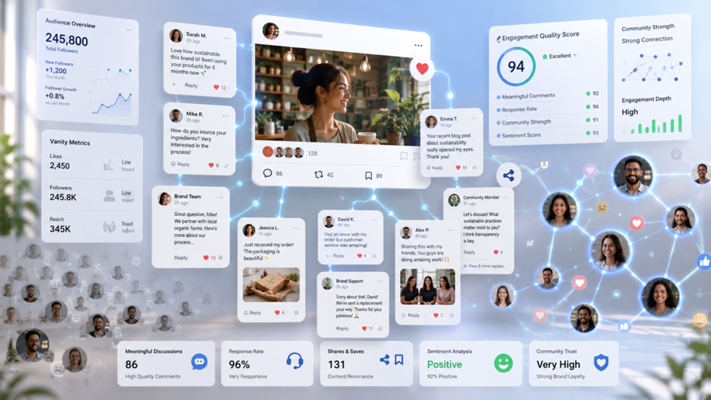 Social Media Engagement Quality 